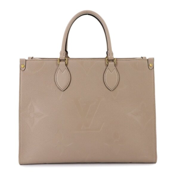 LOUIS VUITTON Monogram Empreinte Onthego MM Tote Shoulder Bag M45607 90286643 - Picture 1 of 9
